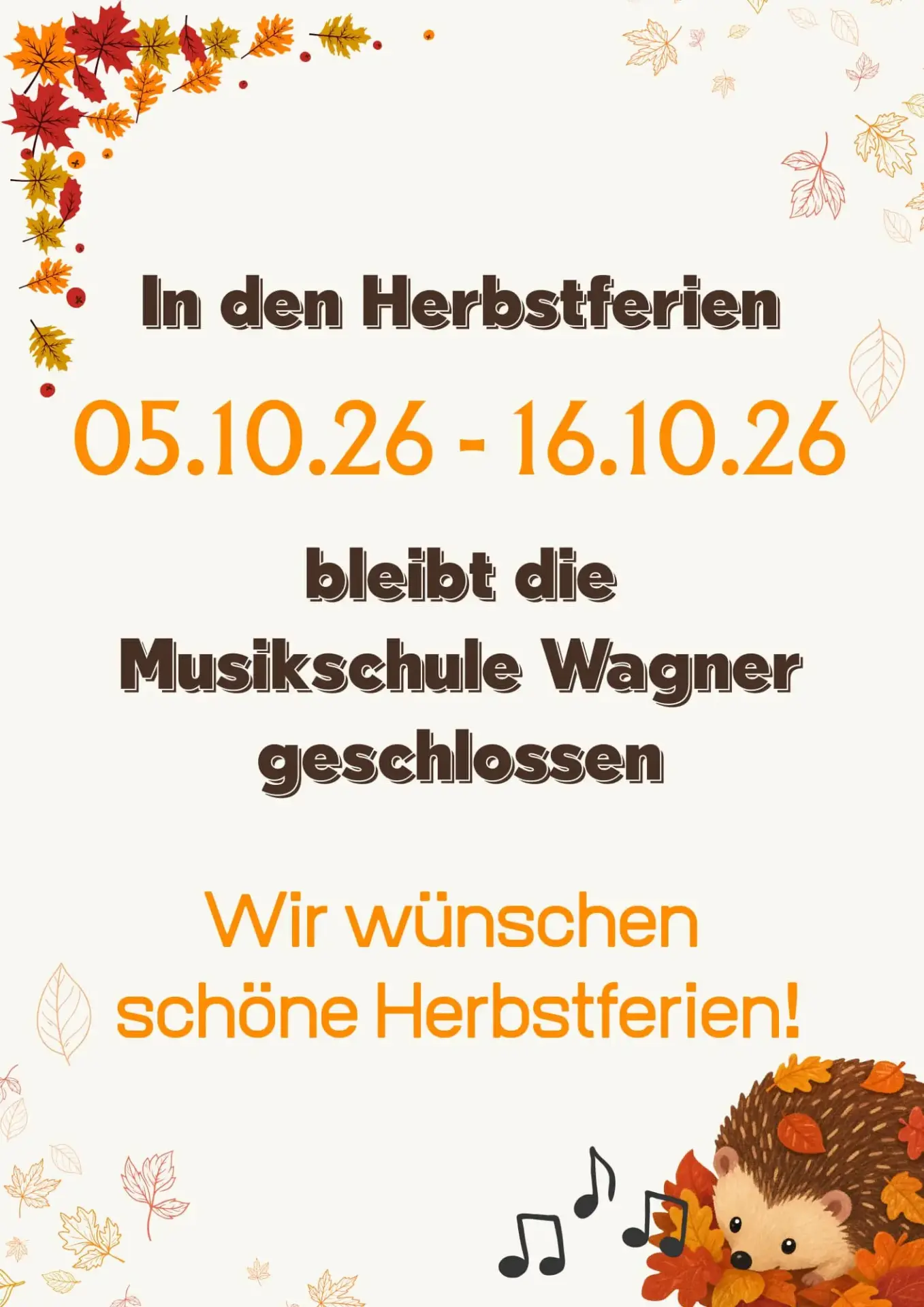 herbstferien 2026