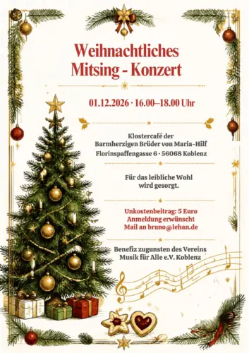weihnachtliches mitsing konzert